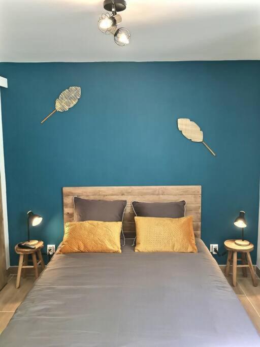Bleu Lavande - Coquet Appartement Ambiance Village Истр Екстериор снимка